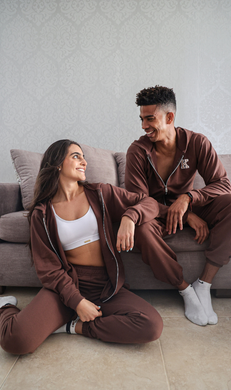 Classic Varsity Pants Unisex Café