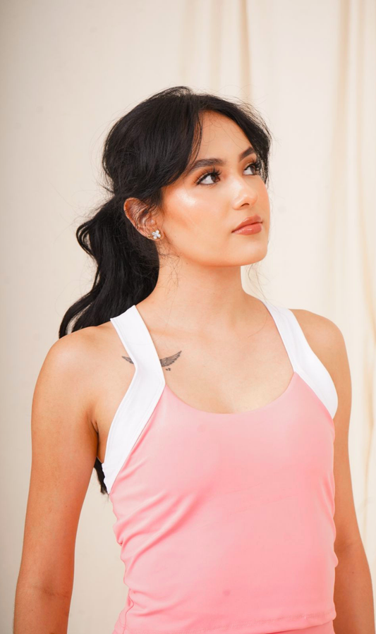 Scoop Tank Coral Sportluxe
