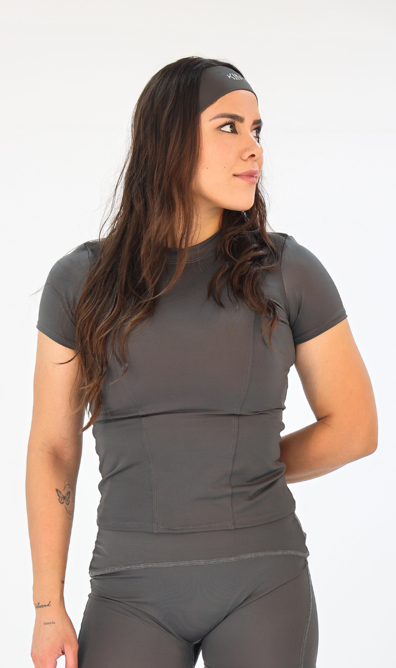 Curve Playera Grafito