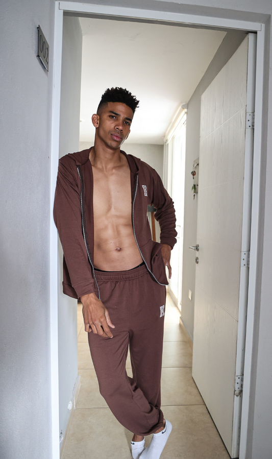 Classic Varsity Pants Unisex Café