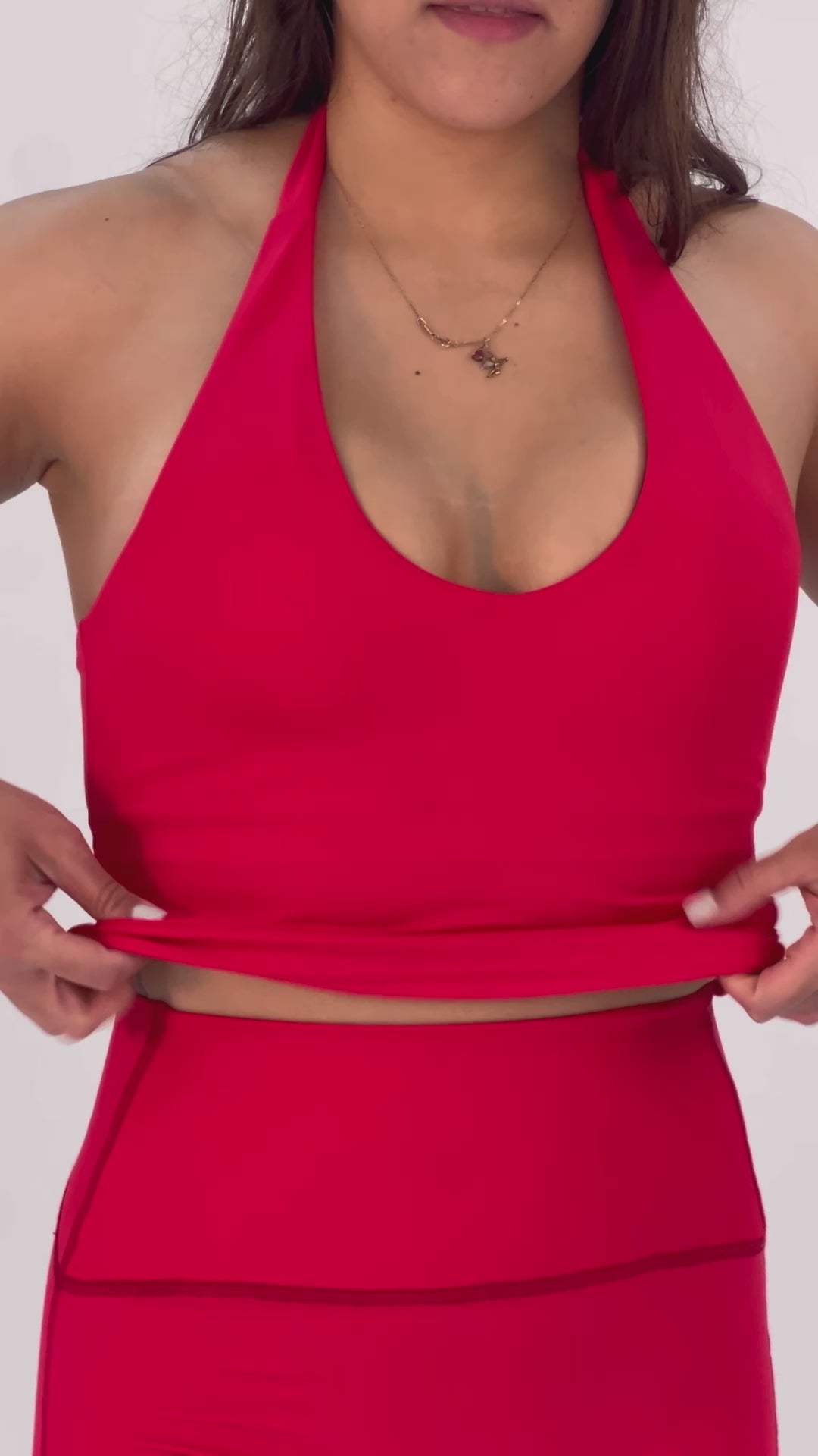 Contour Halter Tank Spice